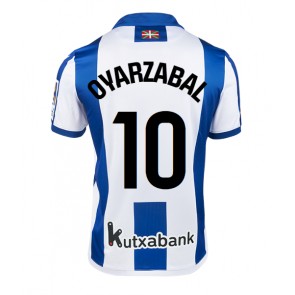 Billiga Real Sociedad Mikel Oyarzabal #10 Hemmatröja 2024-25 Kortärmad